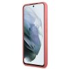 Guess GUHCS22MLSLMGFU S22+ S906fuksja/fuchsia hardcase Silicone Script Metal Logo